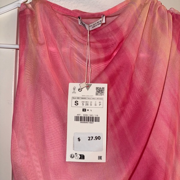 Zara Pink Bodysuit - Picture 3 of 4